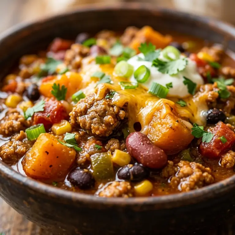 Healthy Pumpkin Turkey Chili Recipe