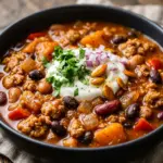 Healthy Pumpkin Turkey Chili Recipe