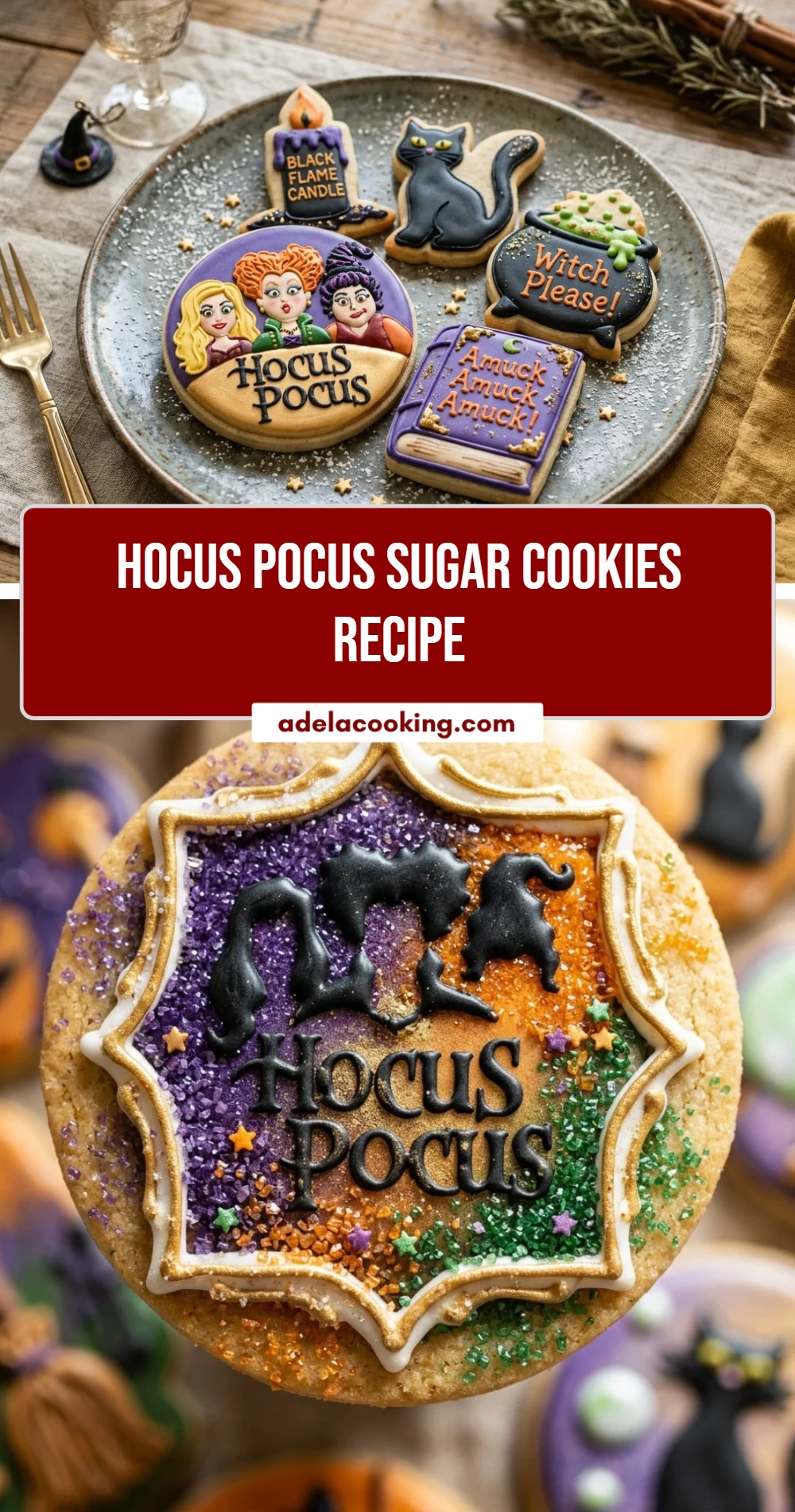 Hocus Pocus Sugar Cookies Recipe