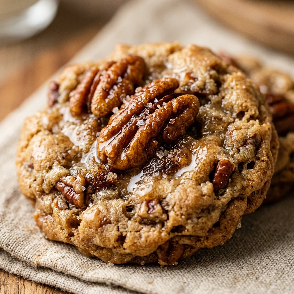 Maple Brown Butter Pecan Cookies Recipe