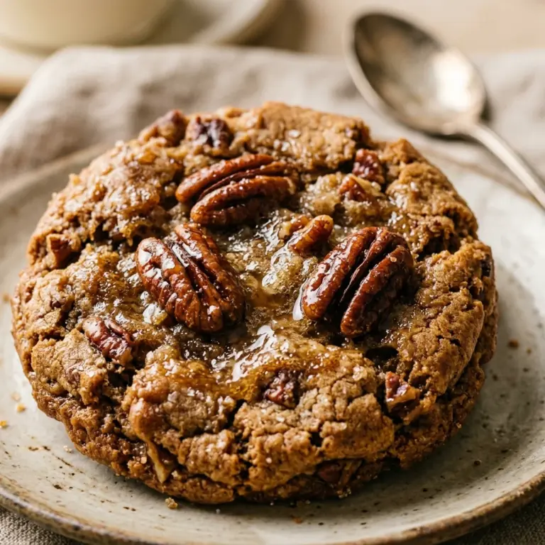 Maple Brown Butter Pecan Cookies Recipe