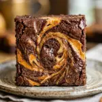 Pumpkin Cheesecake Swirl Brownies Recipe