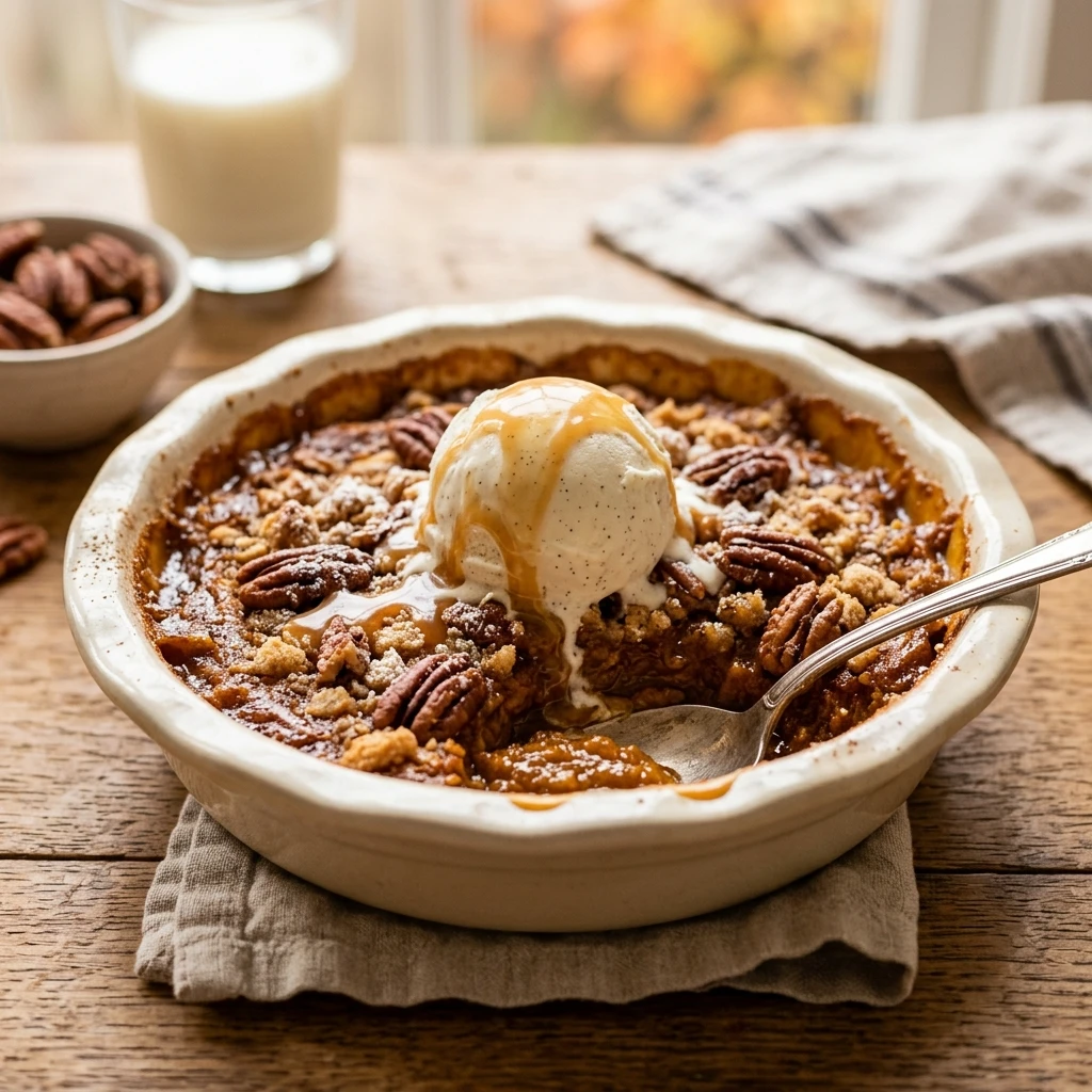 Pumpkin Pecan Cobbler Recipe