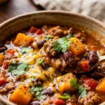 Slow Cooker Pumpkin Chili Recipe