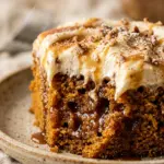Caramel Pumpkin Poke Cake Recipe