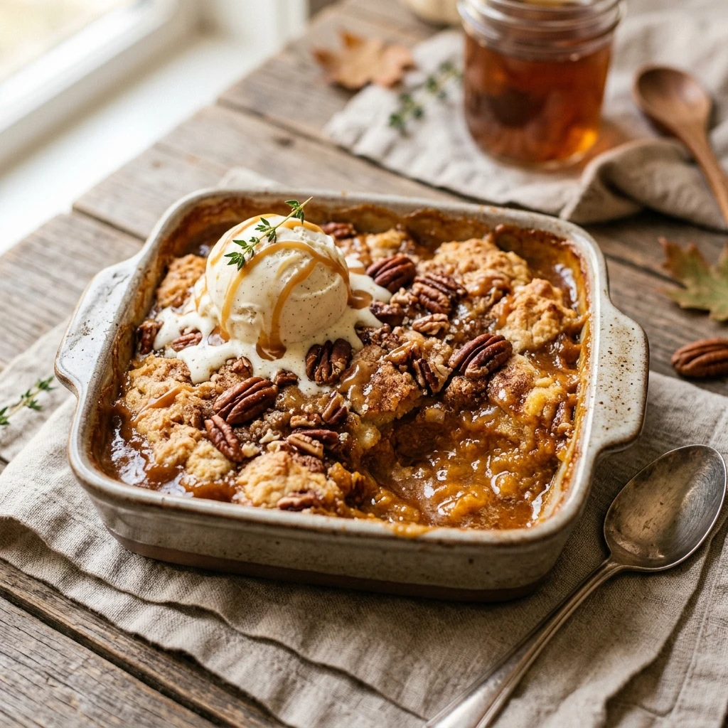 Pumpkin Pecan Cobbler Recipe